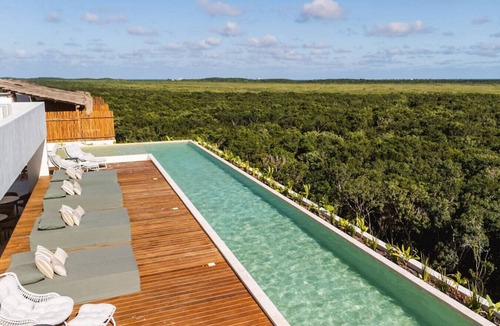 Playa Paraiso Condo | Quiet 2BR Penthouse w Private Pool | Gym | CoWork
