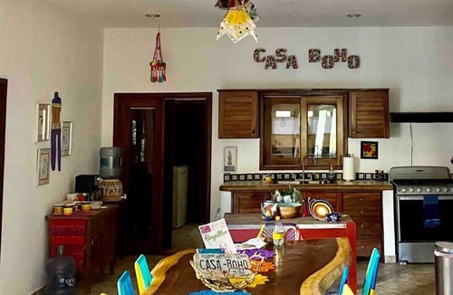 Sayulita House | Relax in the private pool, chill out in the palapa or walk to the beach or Plaza