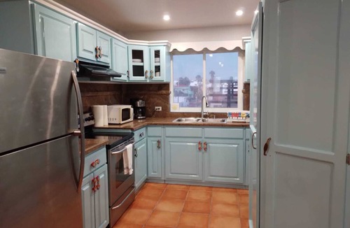 Miramar Condo | Relaxed Spanish beachfront condo w/private parking & private balcony ocean views