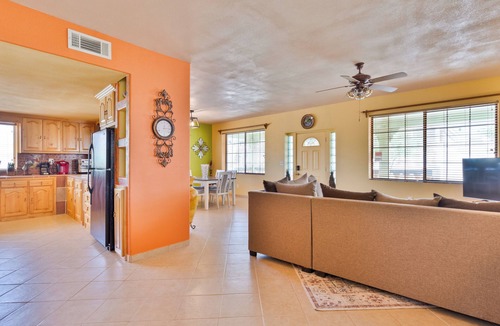 Cholla Bay House | Rocky Point Rooftop Margarita Deck with Ocean Views, Sleeps 8, Steps From Beach!