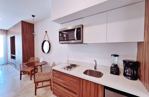Zazil-ha Apartment | Rooftop Ocean View Apt. Beach 2 blocks Away