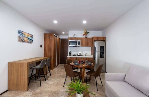 Zazil-ha Apartment | Rooftop Pool Apartment near Playa del Carmen