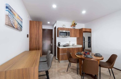 Zazil-ha Apartment | Rooftop Pool Apartment near Playa del Carmen