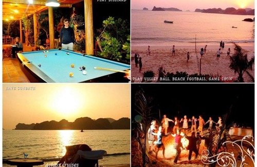 Ha Long House | Room in Boat - Halong Bay Deluxe Cruise Bungalow on Island