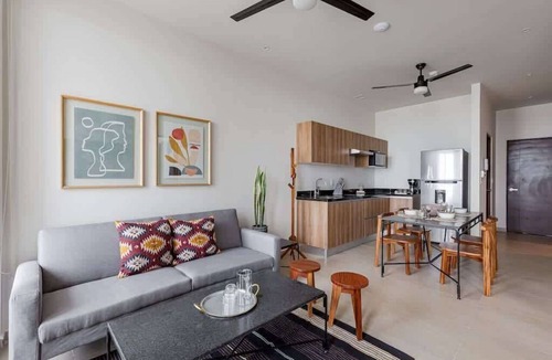 Downtown Cancun Apartment | San Fran 502 | Lagoon-View 1BR, Pool & Gym