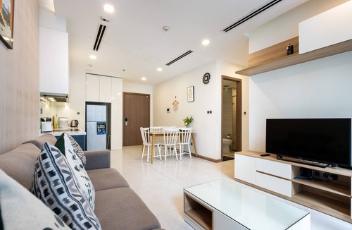 Hang Xanh Apartment | [SENS HOUSE]Cozy 2BR Apartment #P1+Free Gym