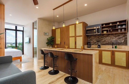 Centro Apartment | Smart & Sunny Stay OV at roof Best PDC Location 3 blocks away from the beach