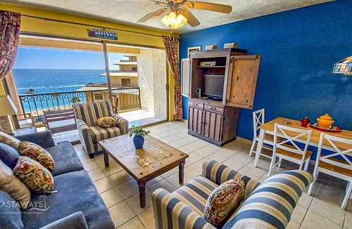 Sandy Beach Condo | Sonoran Spa N603 - 1 BR Next to the Pool, High Speed Wi-Fi - Beachfront Upper Floor Luxury Condo