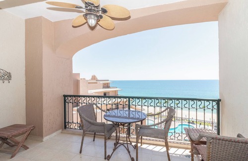 Sandy Beach Condo | Sonoran Spa N805 - 1 BR Next to the Pool, High Speed Wi-Fi - Beachfront Upper Floor Luxury Condo