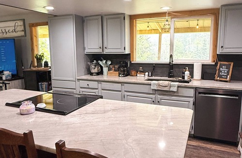King County House | Spacious Riverfront Retreat Perfect for Families & Groups Near Enumclaw