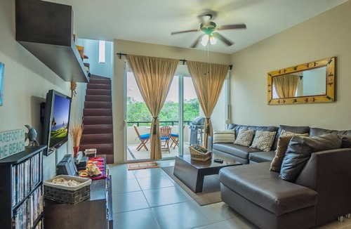 Zazil-ha Condo | Spectacular two level penthouse 850' to the beach and 1.5 blocks to 5th Ave.