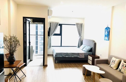 Tu Liem Apartment | Studio Luxury Sakura - Vinhome Smart city Mỹ Đình