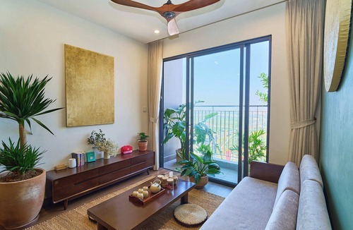 Gia Lam Apartment | Stylish Japandi 2BR Apartment in Ocean Park, Hanoi