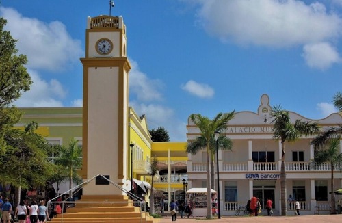 San Miguel Apartment | Sunny Studio - Fast WIFI & AC Av 5 Centro Cozumel