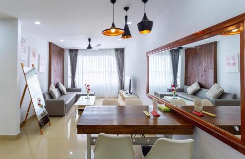Tan Qui Dong Apartment | Sunrise City 1 phòng ngủ view hồ bơi