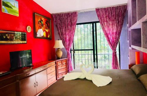 Playacar House | Sunrise Double Room in Stunning Villa Playacar Ii