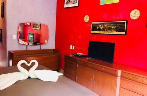 Playacar House | Sunrise Double Room in Stunning Villa Playacar Ii