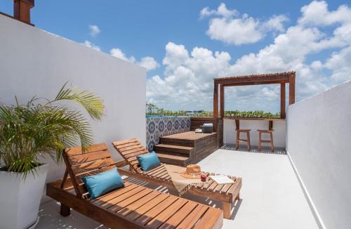 Tulum Apartment | SunsetviewPH+PrivPool+Near Beach&Town+Rooftop+50mb