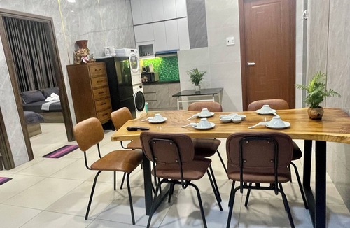 Korean Industrial Zone Apartment | Sweet Luxyry Shophouse/Pool/5Beds/9 People/NearAirport