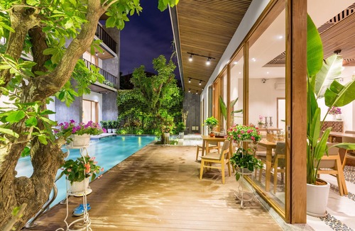 An Hai Đong Hotel | Tam House Deluxe Studio with Pool, Kitchen and Breakfast