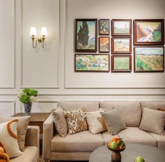 Đien Bien House | The Gallery House - 4 BR & 5 baths - 5' to Old Quarter & Train street