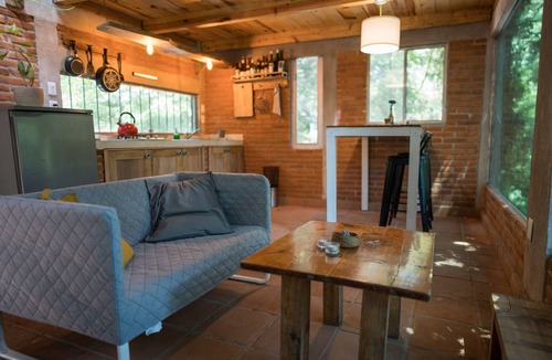 Santa Catarina Cabin | The Red Cabin at the Bottom of Tepoztlán's Forest
