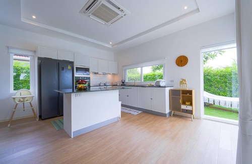Hua Hin Villa | TropicalFamilyVilla w Pool&Garden ML103
