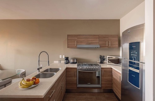 Monterrey Municipality Apartment | Upscale 1BR Oasis: A/C, Pool & In-Unit Laundry