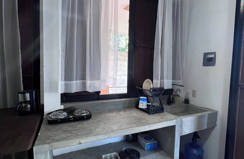 Santo Domingo Zanatepec Apartment | Valentina Apartment for 2 Pool Access A/C Ground Floor Pet Friendly