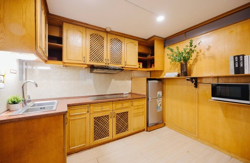 Hang Bai Apartment | VietHOME Phố Huế 501 - The Wood - 2 bedrooms/lift/kitchen