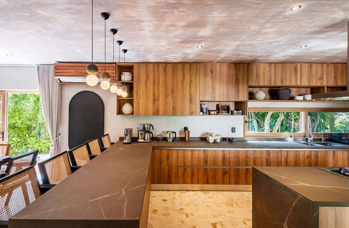 Soliman Bay Villa | Villa Naj Kan: 9BR Beachfront Escape w/Private Pool + AC Throughout near Tulum