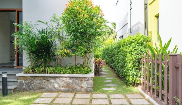 3-bedroom luxury resort villa in Ho Tram with fitness room, WiFi