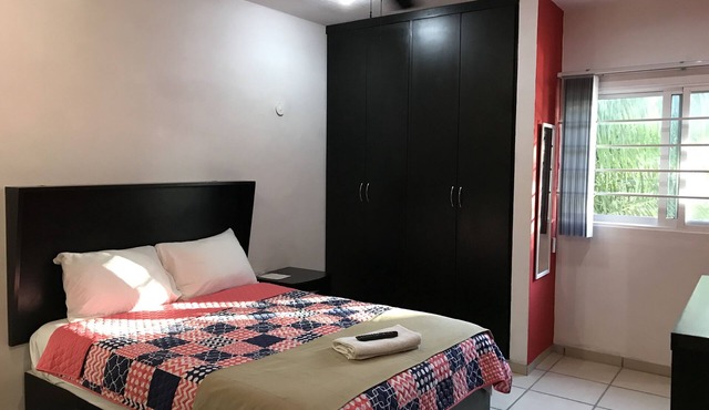 A CLEAN, PRIVATE & QUIET FULL APARTMENT IN A TYPICAL YUCATAN AREA.