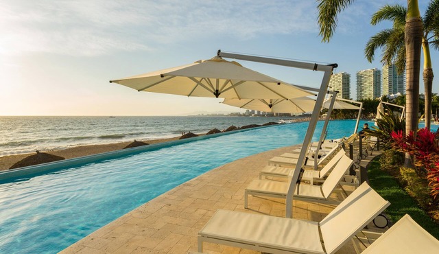 A luxurious beachfront property to delight any traveler's vacation dreams.