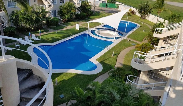 Acapulco diamante departamento con playa ecológico