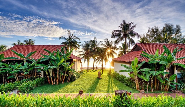 An exclusive and private boutique villa on the beach