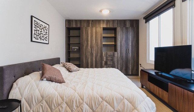 Apartamento en Oaxaca de Juárez A 8 Minutos del Centro Histórico.parking Privado
