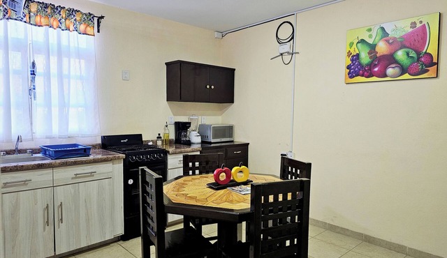 Apartment in Tehuacan 2 bedrooms, WiFi, equipped kitchen and close to downtown