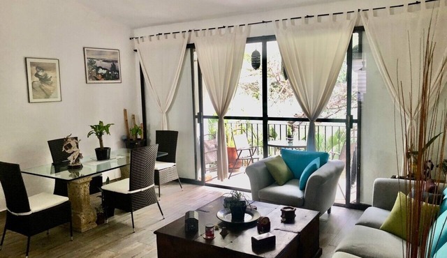 Beautiful apartment near the beach with pool
