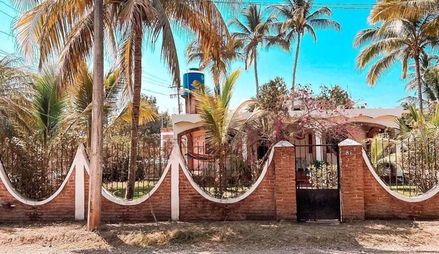 Beautiful Beach House, at lo de Marcos, Nayarit.