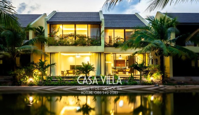 Biệt thự Casamia Calm Hội An 200m2 sang trọng view sông, có bể bơi riêng