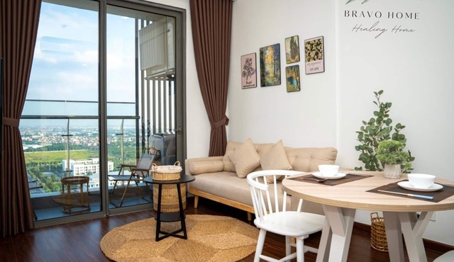 Bravo home hanoi apartment 1+ bedroom, 1 bathroom, vip Vinhomes ocean park