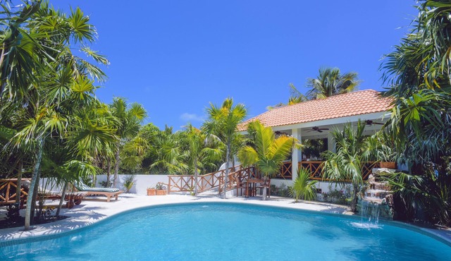 Budget Friendly Beachfront Villa, HUGE Private Property & Near Playa Del Carmen