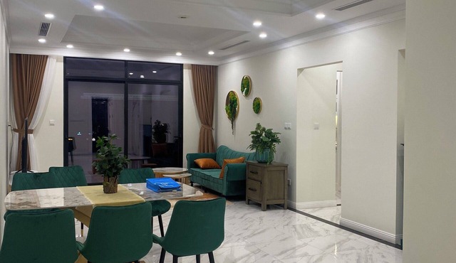 căn hộ 2 phòng ngủ view thoáng mát tại hateco laroma