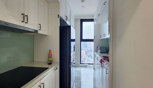căn hộ 3 phòng ngủ phong cách cổ điển tại hateco laroma