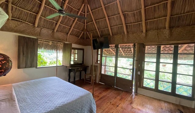 Cabaña Armonía, 6 personas + cocina + alberca + WIFI