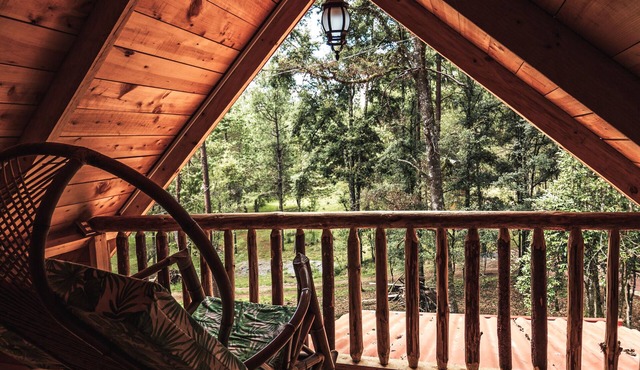 Cabaña Mora en el Bosque de Acaxochitlán