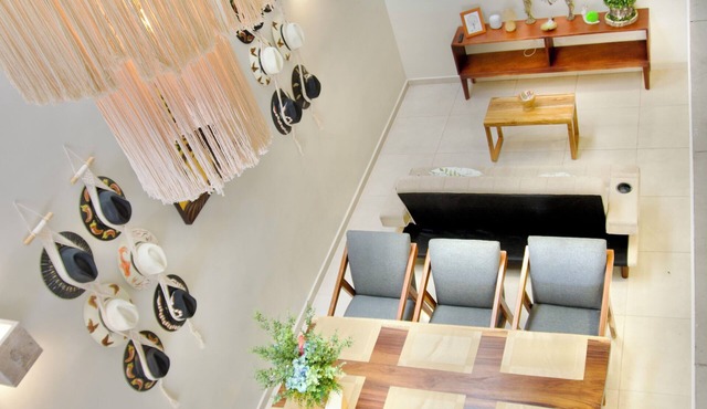 Casa arbol 2-bedroom house with AC in all the house