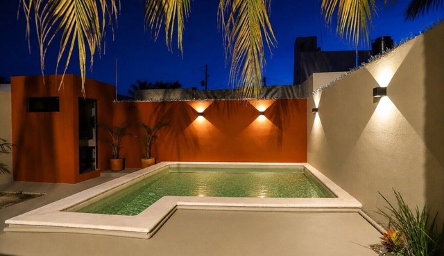 Casa con Piscina en Chixchulub a 100 m de la playa