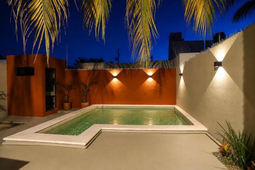 Casa con Piscina en Chixchulub a 100 m de la playa